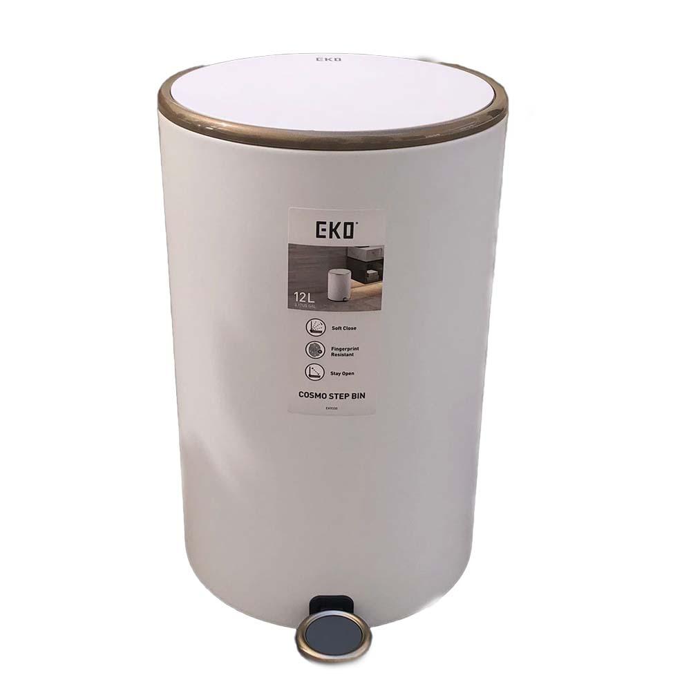 Buy EKO Serene 20L Stainless Steel Round Waste Bin with Soft Close Lid,  ALEK9215MT-20LOnline at Best Price in UAE